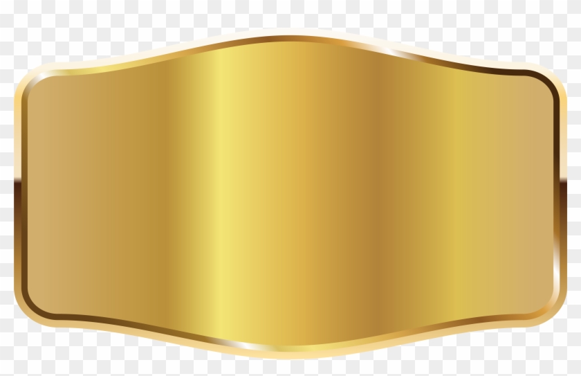 Gold Label Png Clipart Picture - Gold Label Png #177237