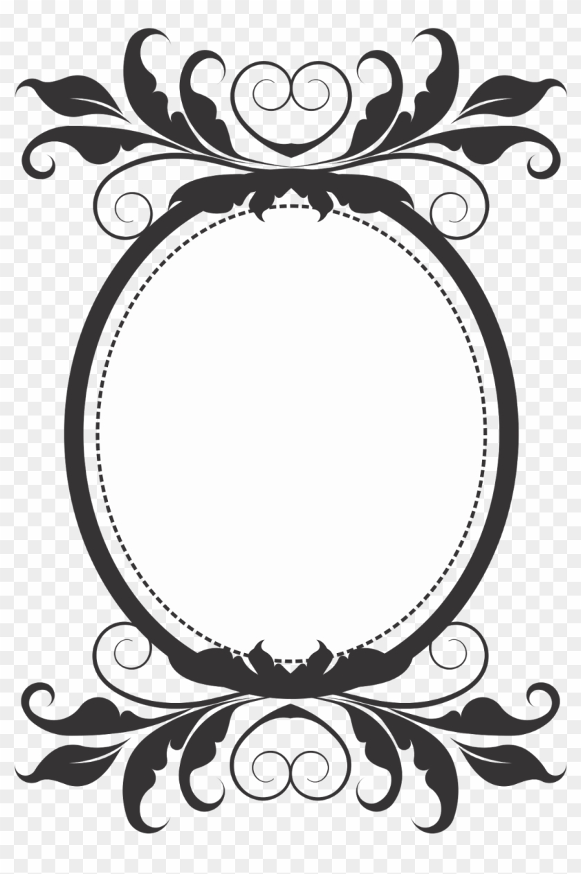 Layouts, Templates, Frames, Vintage, Searching, Png, - Monograma Fundo Transparente Png #177293