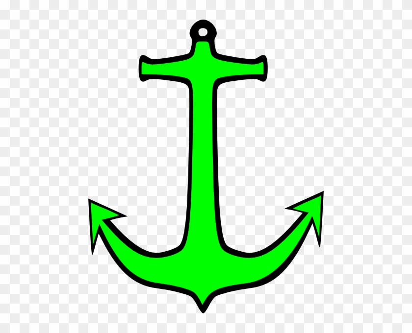 Green Anchor Clip Art - Green Anchors #177331