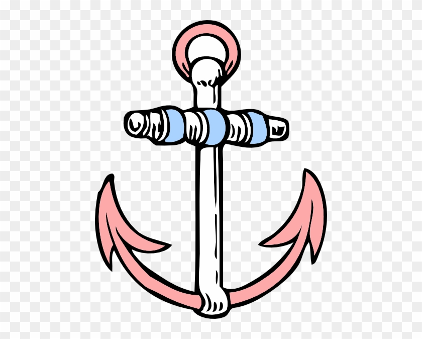 Anchor Clip Art At Clkercom Vector Online Royalty Free - Anchor With Lily Tattoo #177344