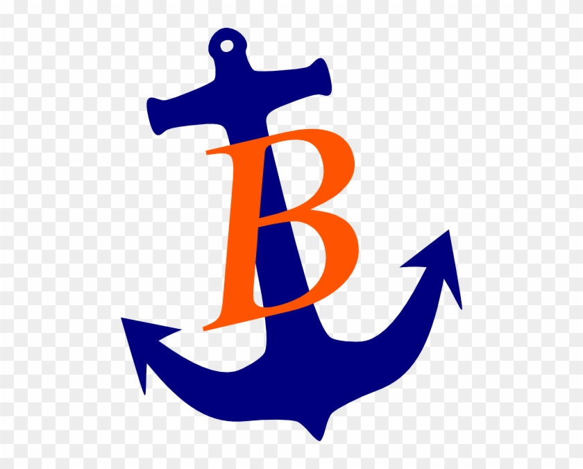 B Anchor Clip Art - Anchor B #177348