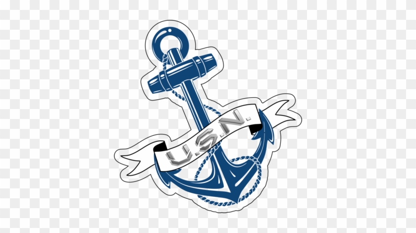 United States Navy Usn Anchor Sticker - Jesus Is The Anchor Clip Art #177445