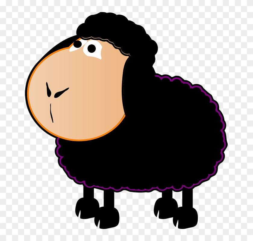 Clipart Sheep Png - Baa Baa Black Sheep Clipart #177459