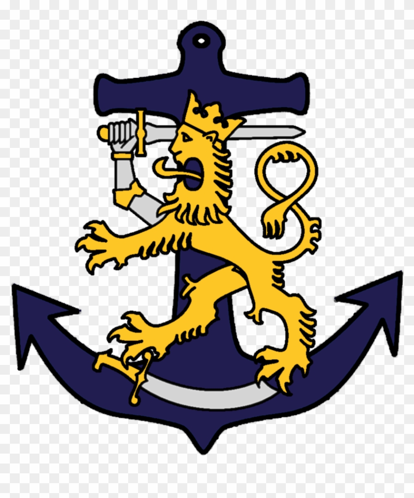 Alternate Emblem Of Finnish Navy By Coralarts - Finland National Rugby Union Team #177502