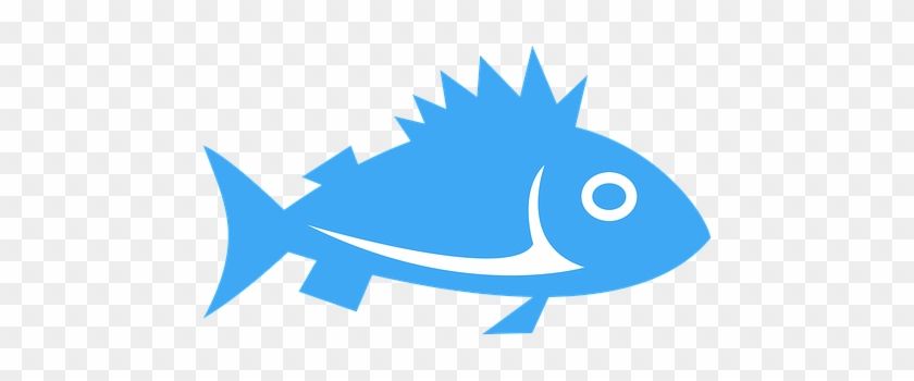 Clipart, Fish, Sign, Icon, Cartoon, Water, Sea - Clip Art #177503