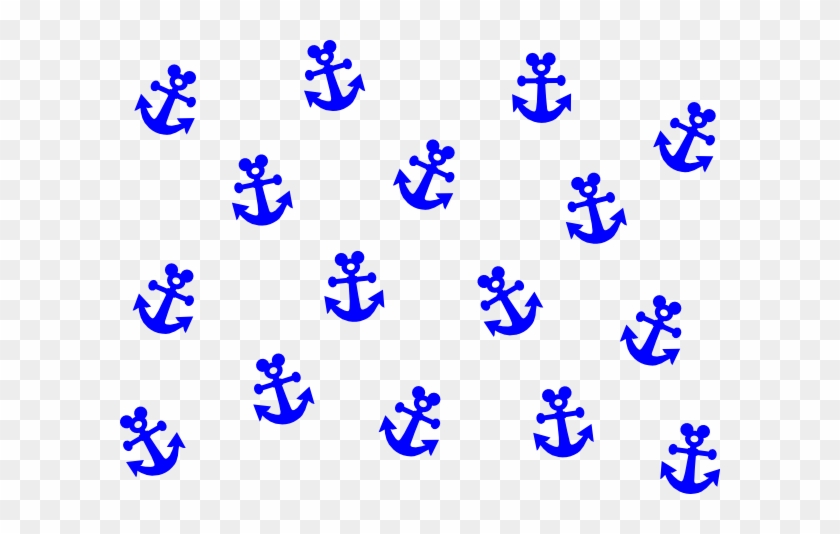 Anchor Clip Art Blue #177516