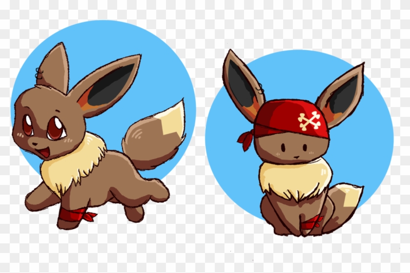 Anchor The Pirate Eevee By Anewchapter Anchor The Pirate - Cartoon #177554
