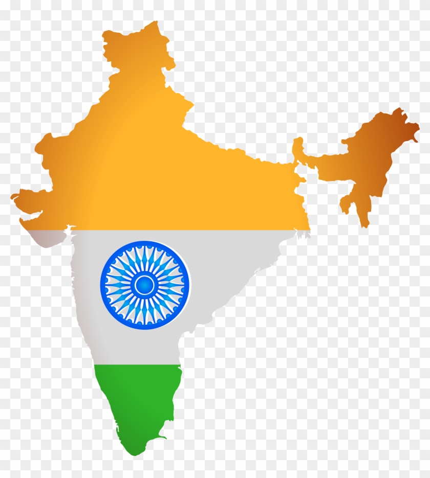 India Clip Art - Mundra In India Map #177560