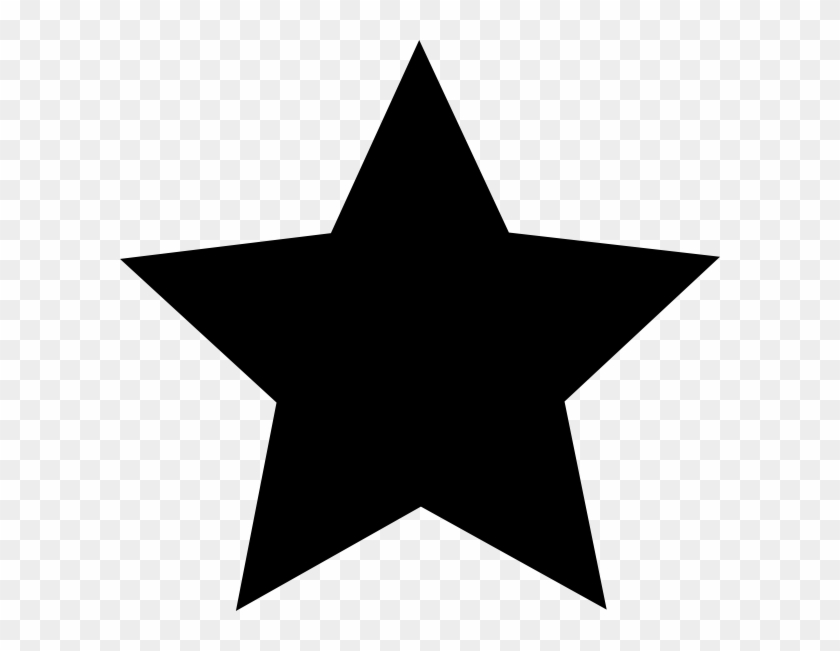 Black Star Clipart Clipart Pa - Star Png Transparent Background #177614