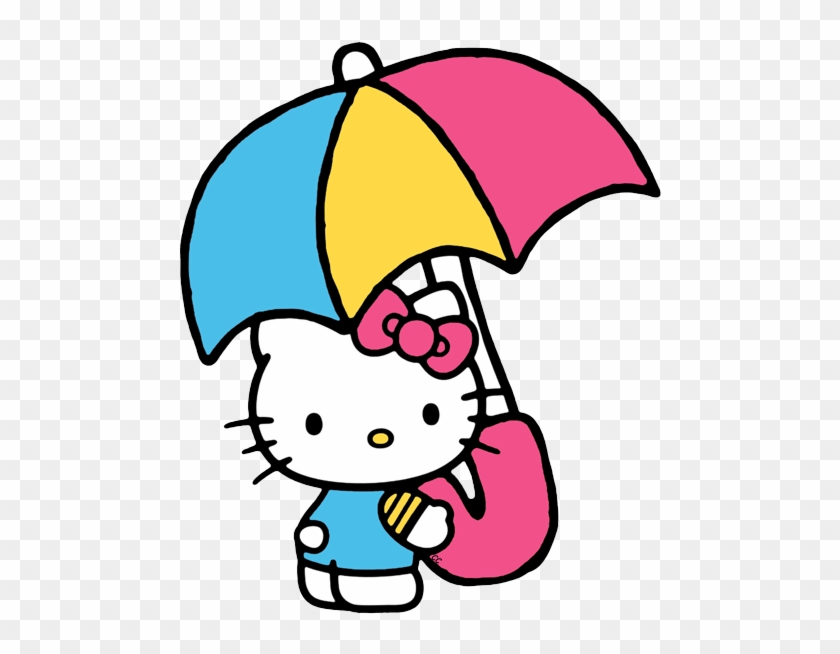 Hello Kitty Clip Art Images - Umbrella Cartoon Clip Art #177644