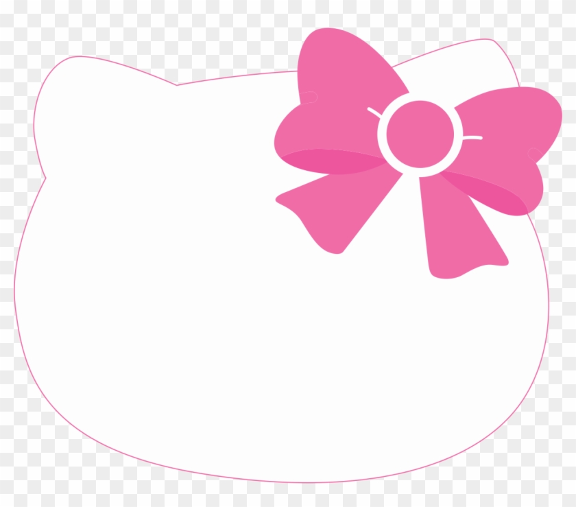 Pink Hair Clipart Hello Kitty - Hello Kitty Head Png #177654