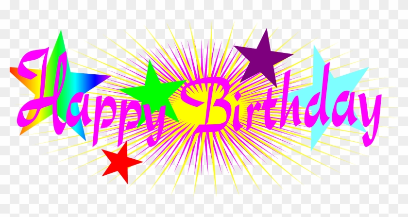 Happy Birthday Clip Art - Happy Birthday Png Text #177719