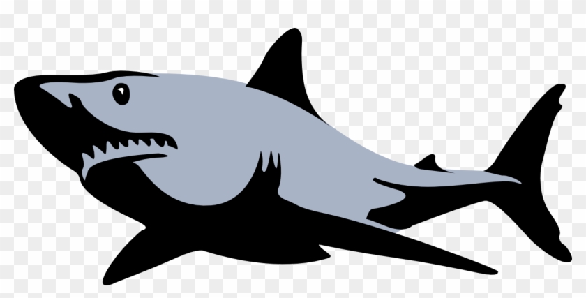 High-res Clip Art - Shark Silhouette #177733