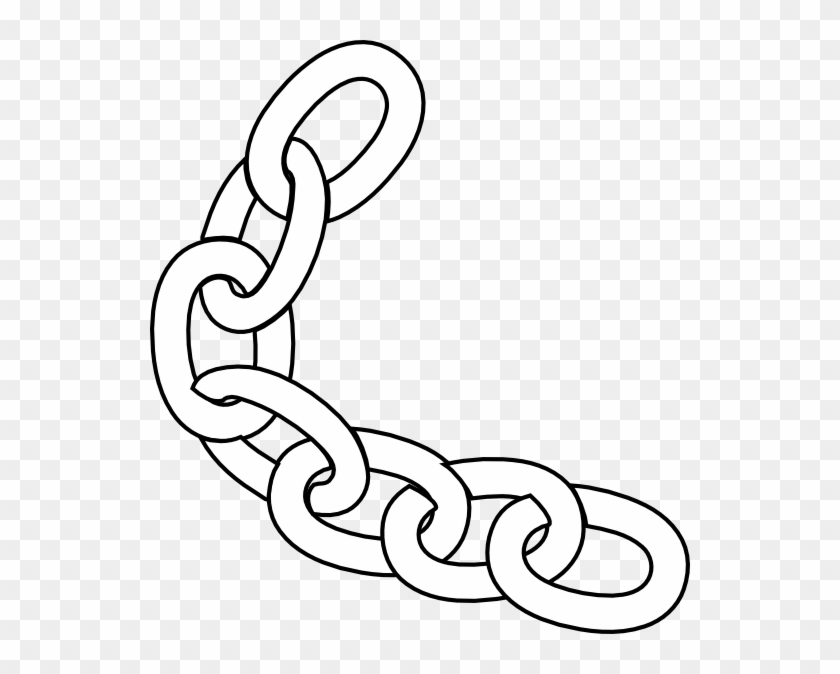 White Chain Clip Art - Chain Black And White #177739