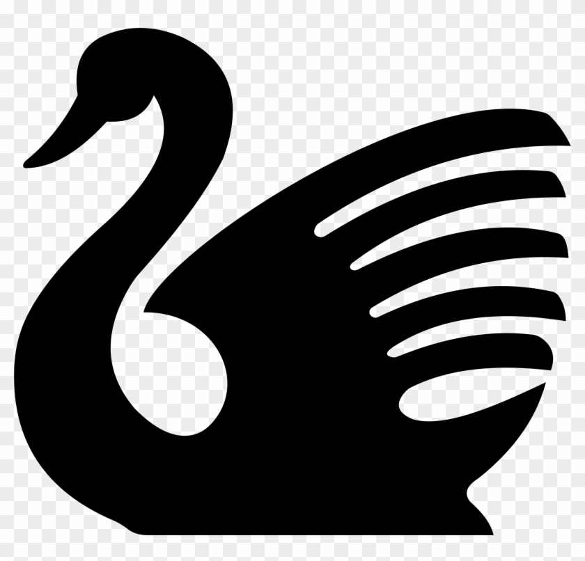 Swan Clipart Silhouette - Swan Silhouette Png #177740