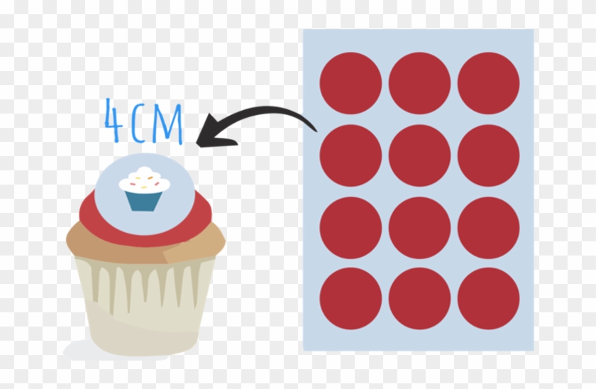 12 Icing Cupcake Toppers - Site Analysis Crowd #177747