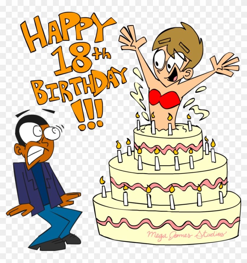 Happy Birthday Images Funny Free - Happy 18th Birthday Man - Free  Transparent PNG Clipart Images Download