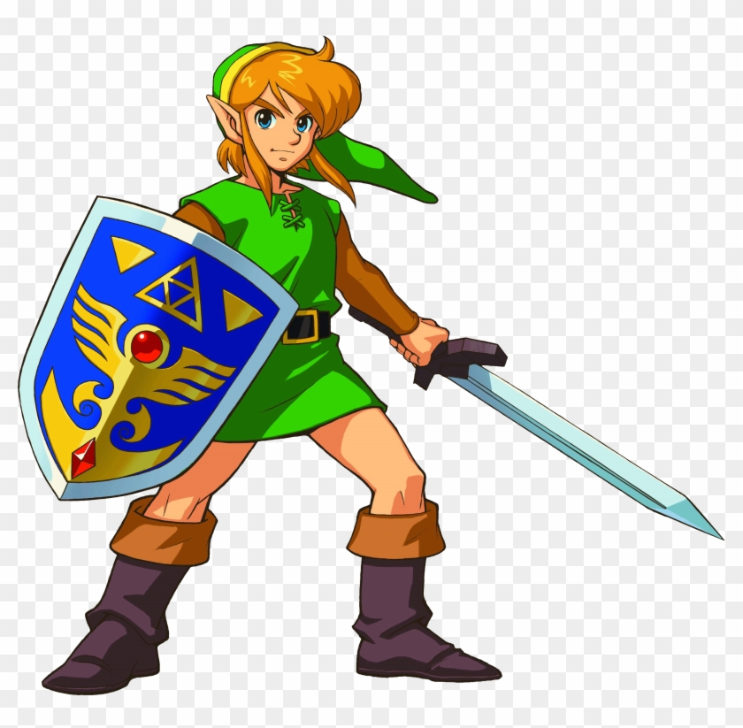 Zelda Clipart Old School - Legend Of Zelda A Link #177785