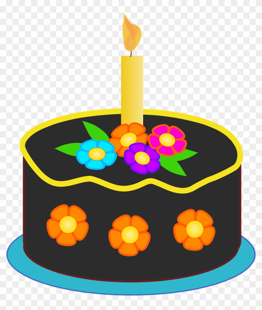 Clipart - Birthday Cake Clipart Free #177795