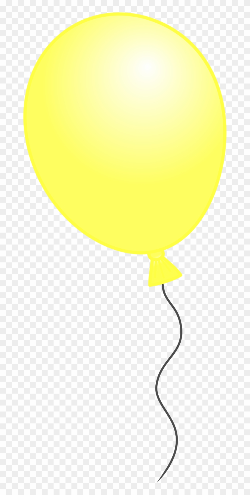 Yellow Balloon Clipart Yellow Birthday Balloon Png Free Transparent Png Clipart Images Download