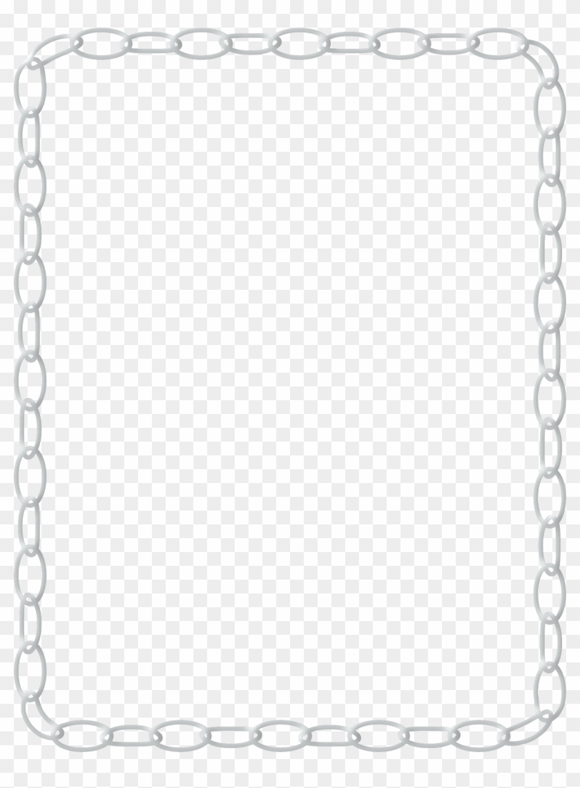 Chain Border Clipart - Chain Border #177829