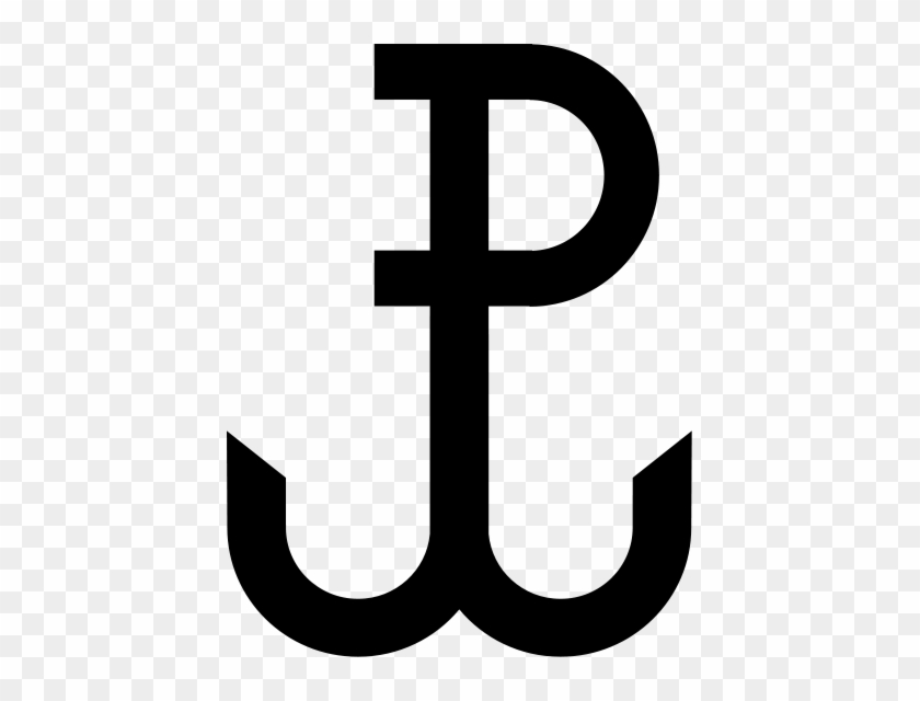 The "pw" Monogram Was Used As A Resistance Symbol, - Polish Symbols For Family #177833