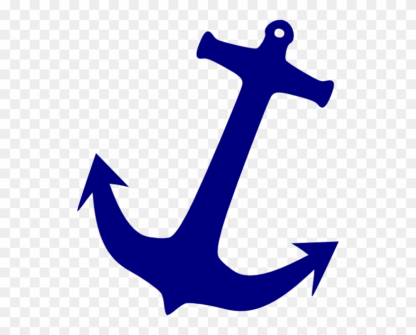 Anchor Blue Clip Art #177880