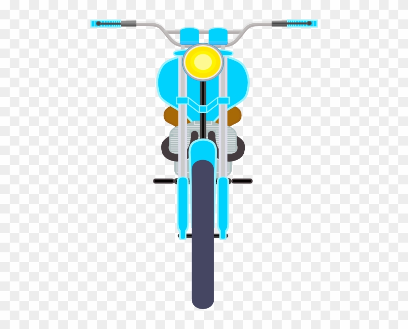 Motorcycle Front Cliparts Motorcycle Front Cliparts - Motorcycle Drawing Facing Front #177888