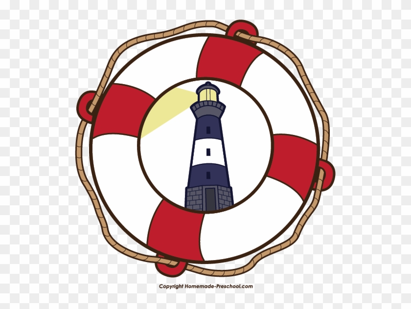Sailor Clipart Life Preserver - Light House Clip Art #177903