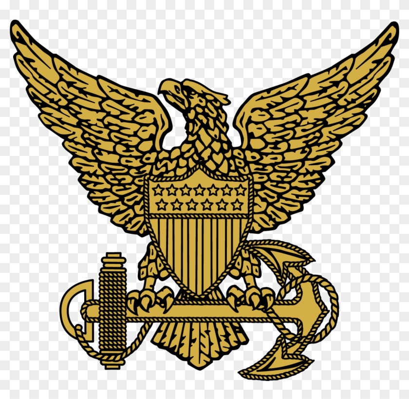 Uscg Officer - Colored - Emblem #177964