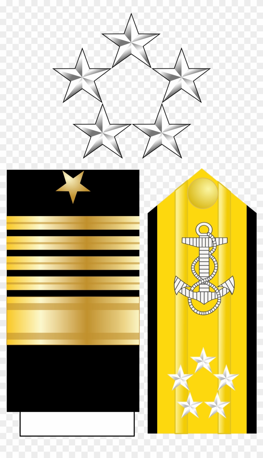 United States Navy Rank Structure (by Yangzhenbao) - Us Navy Fleet Admiral Insignia #178039