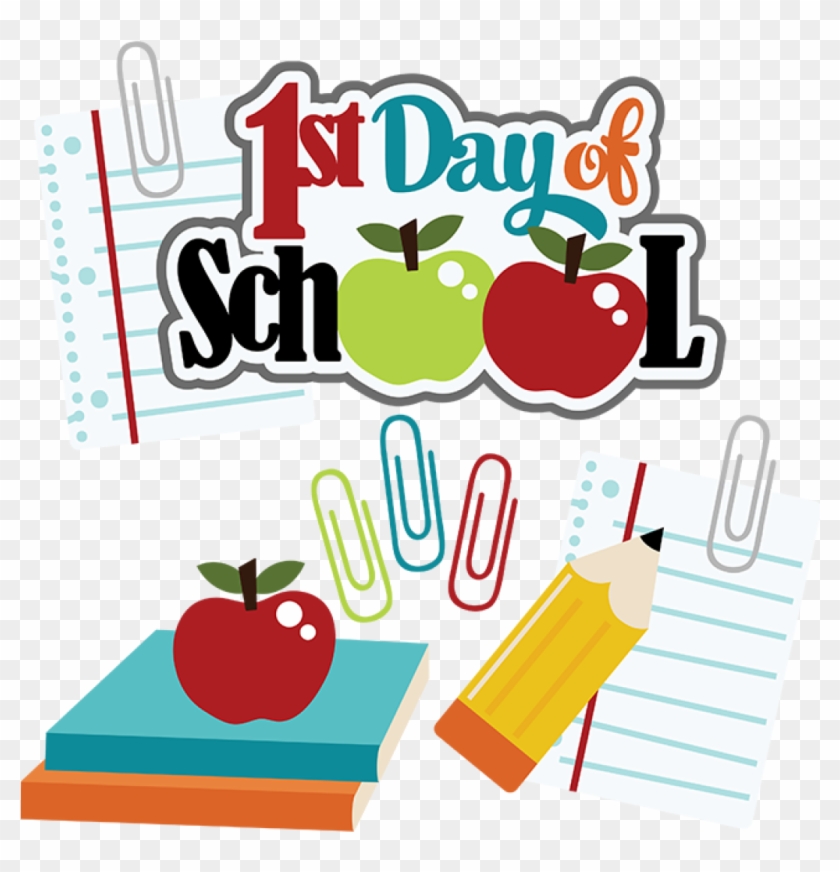 First Day Of School Clipart Free First Day Of School - Cute School Clipart #178084