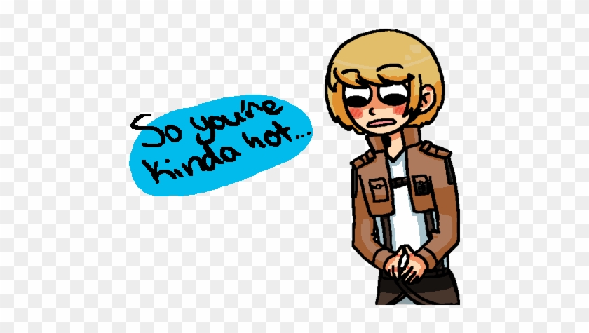 Armin Thinks You're Hot By Nautical-anchors - Fan Art #178121