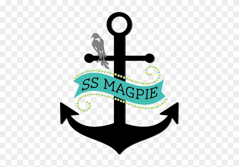 Ss Magpie - Anchor With Svg #178153