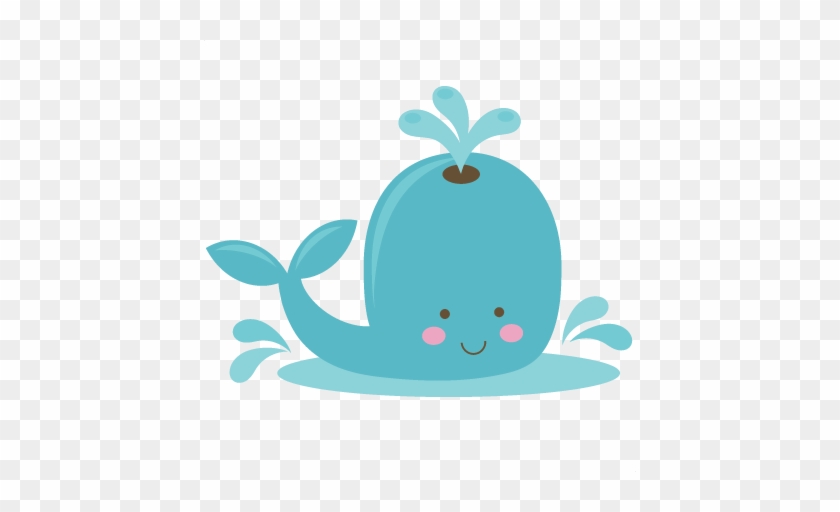 Cute Whale Svg File For Scrapbooking Whale Svg Cuts - Cute Whale Clipart Png #178231