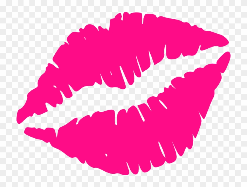 Hot Pink Anchor Clip Art - Pink Lips Clip Art #178259