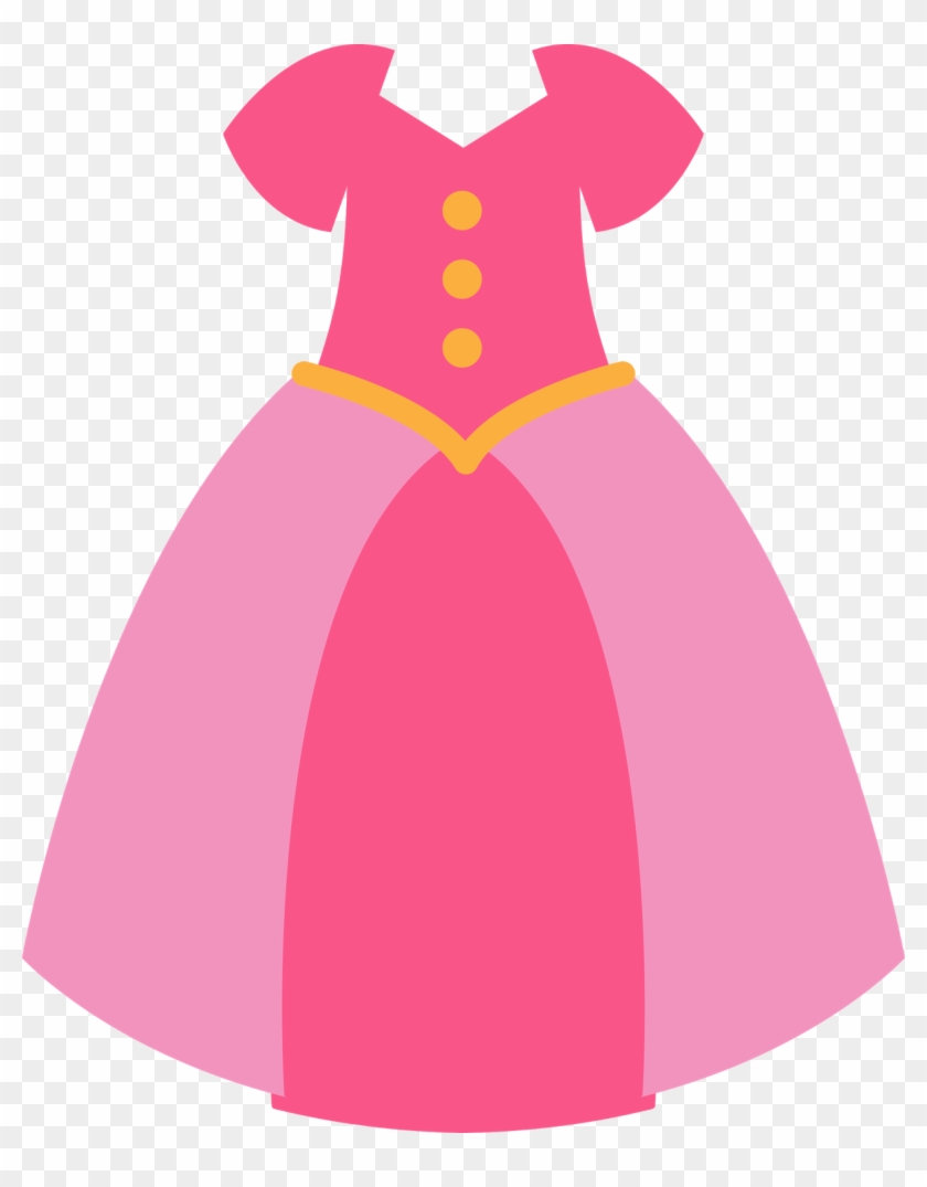 Princess Stuf Clipart 013 - Clip Art Princess Dress #178277
