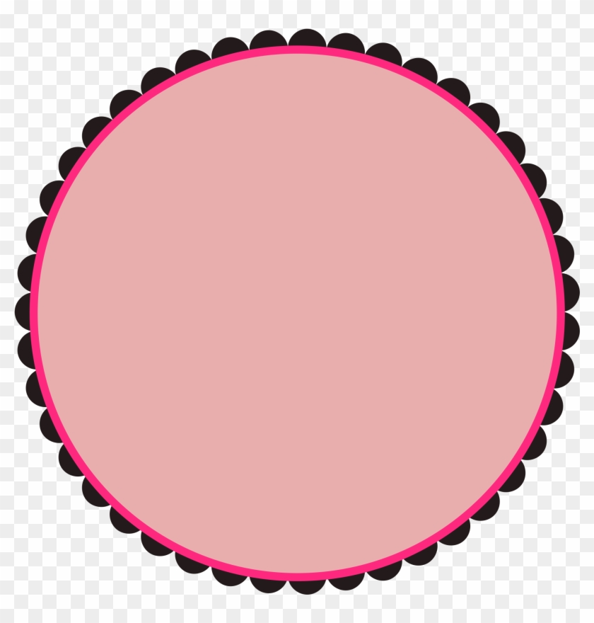 Frame Circle Clipart - Round Frame Vector Png #178278