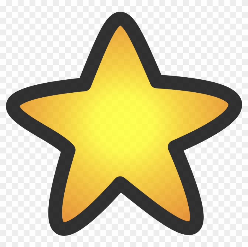 Yellow Star Clipart - Paper Star Clipart #178329