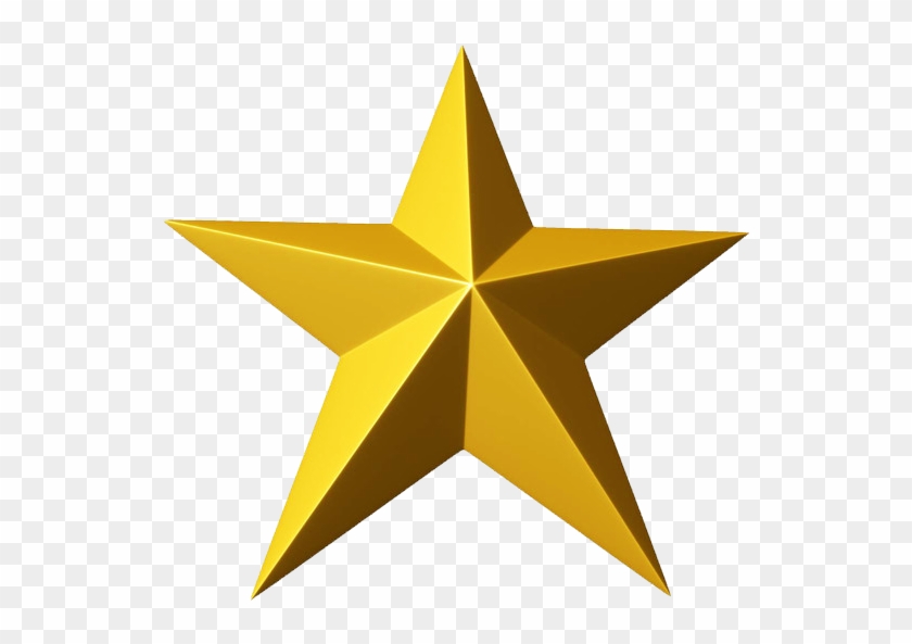 3d Gold Star Clipart Png Image - 3d Gold Star Clipart Png Image #178350