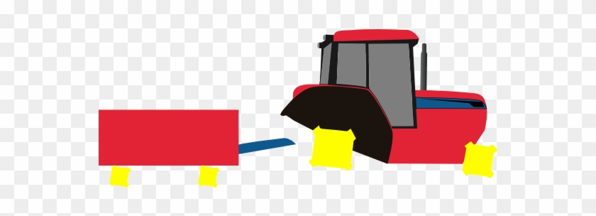 Tractor Trailer Red Clip Art At Clker - Clip Art #178363