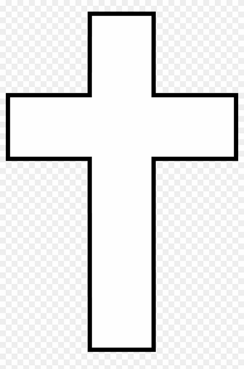 Free Cross Clipart Black And White - Cross Clip Art Black And White #178442