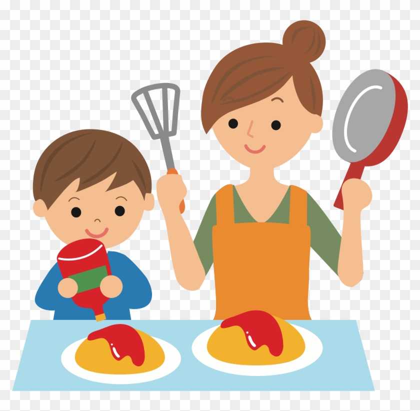 Medium Image - Cooking Mother Clipart #178478
