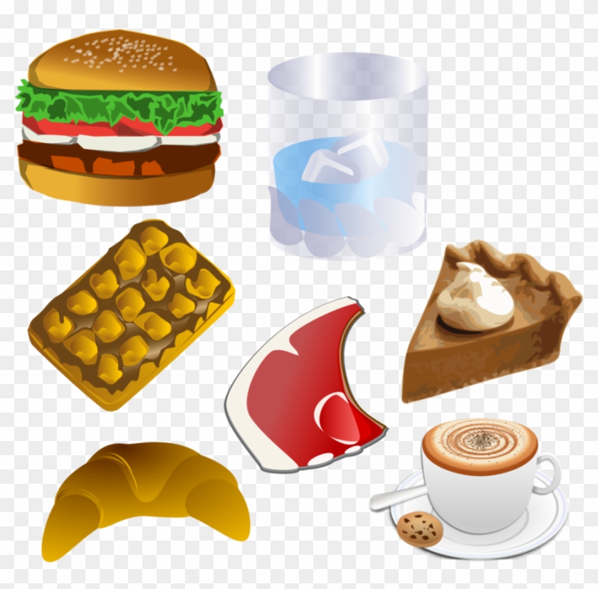 Pack Food Vector Png 03 By Darkadathea On Deviantart - Burger Clip Art #994665