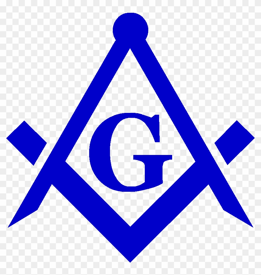 Masonic Symbols Clip Art - Masonic Square And Compass #994711