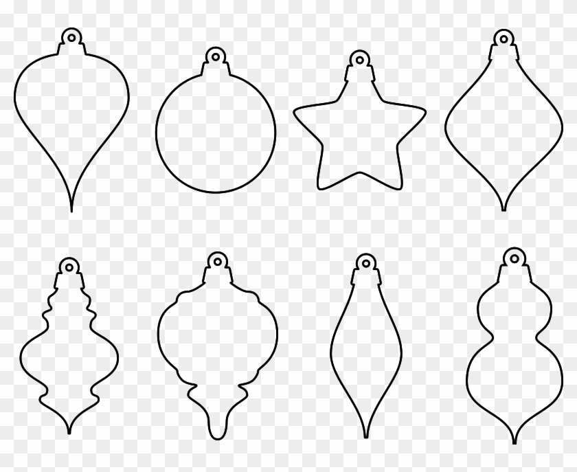 Clipart Christmas Ornament Shapes - Ornament Clip Art #994791