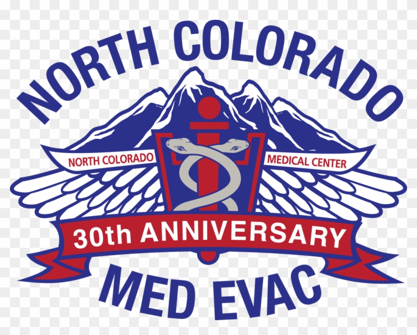 Ncme Logo With 30 Year Anniversary Banner - North Colorado Med Evac #994794