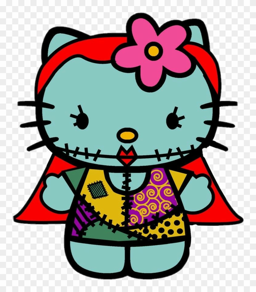 Hellokitty Sally Nightmarebeforechristmas - Hello Kitty Clipart Png #994847