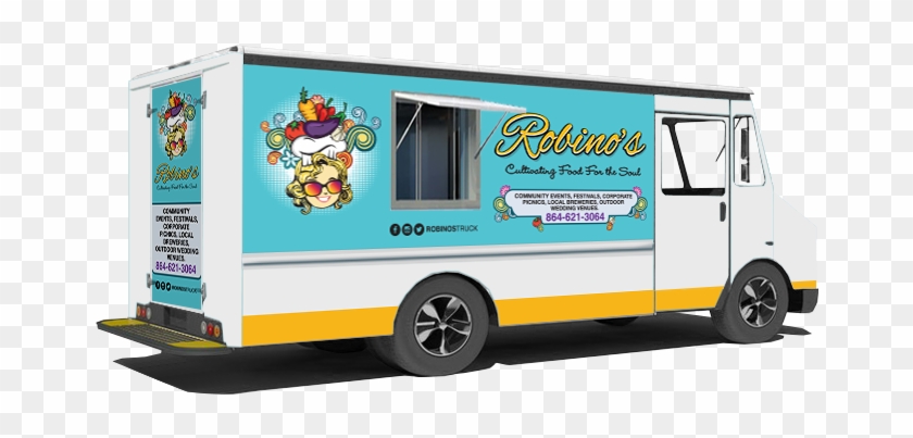 Case Study Robinos Food Truck Branding Vrdesign - Food Trucks Png #994882