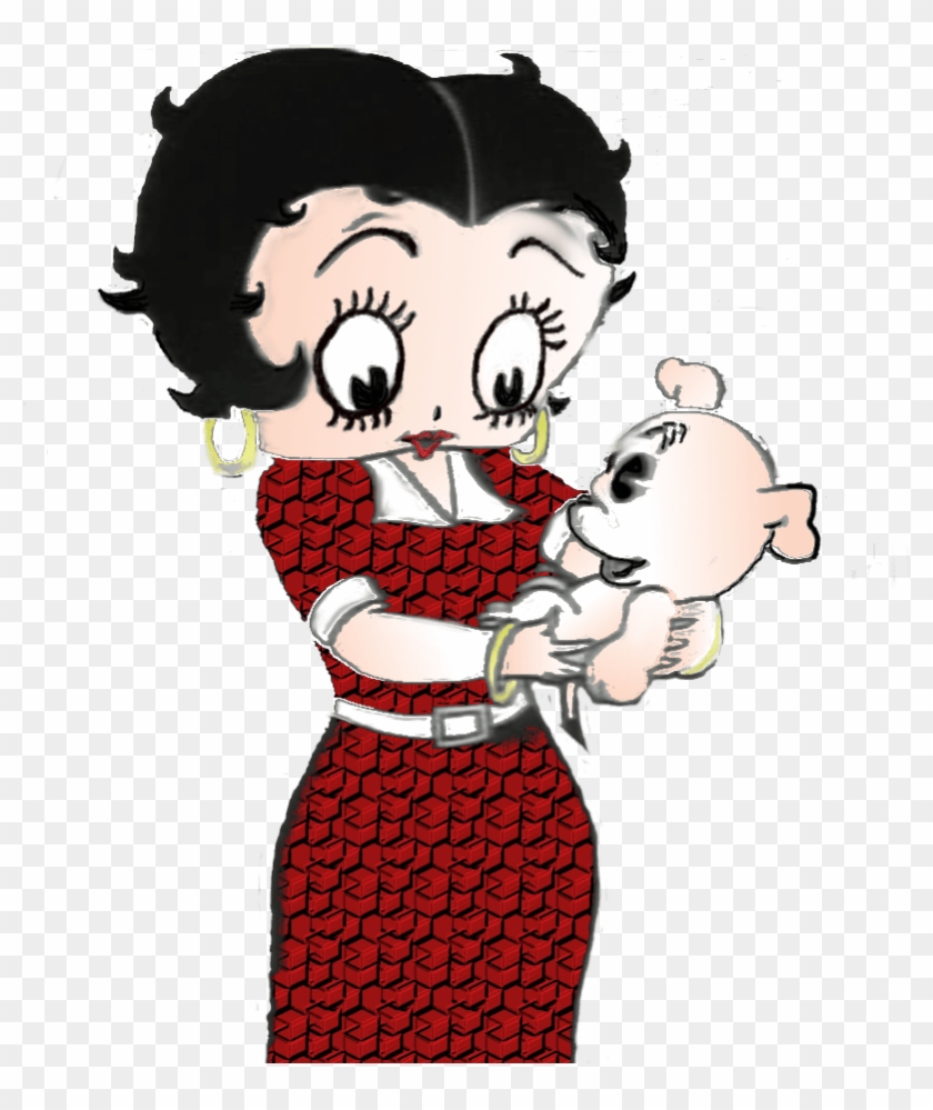 Bettty Boop And Pudgy - Cartoon #994886